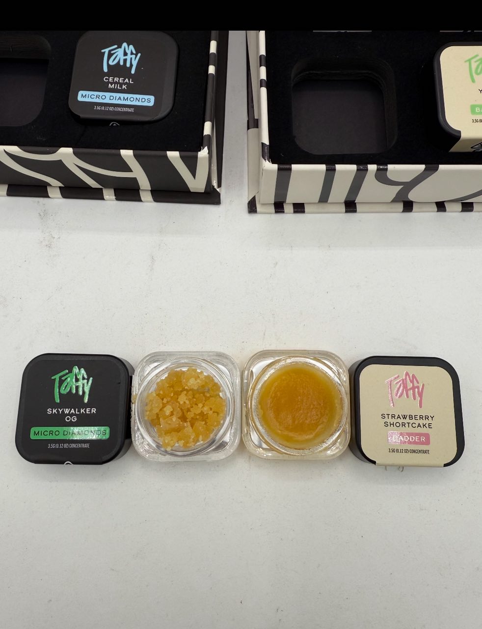 Taffy 3.5G jars Wax